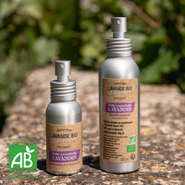 Lavandin essential oil spray 50 to 100 ml