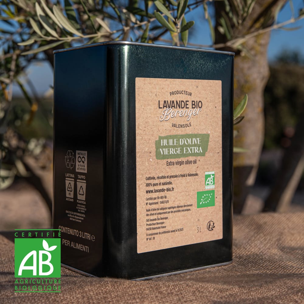 Huile Essentielle De Lavandin 100% Pure - Bidon De 3 Litres (2 Kg) - Neuf, Origine France HVE
