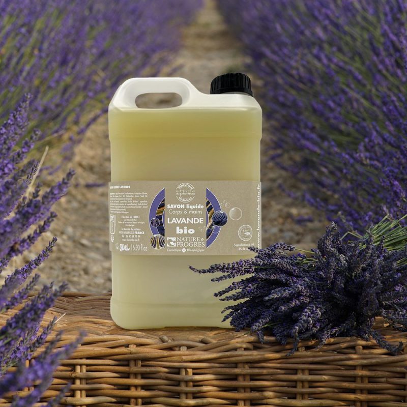 Savon liquide lavande 500 ml - 3 L - 10 L