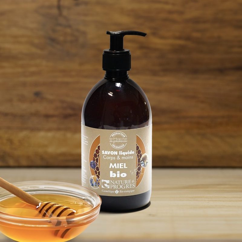 Savon liquide miel 500 ml - 10 L