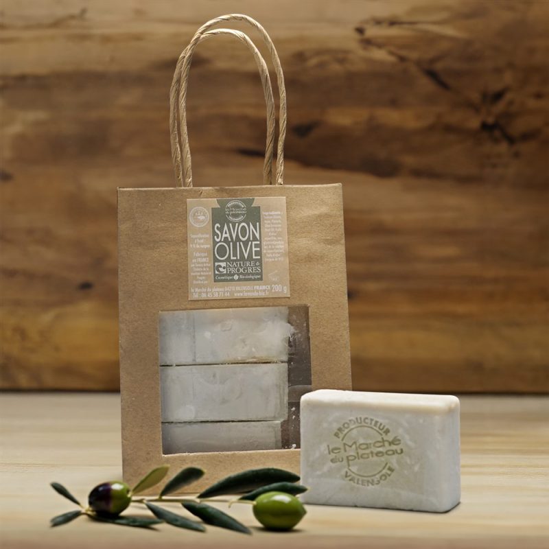 Gift pack of 3 300g natural - honey - lavender soaps