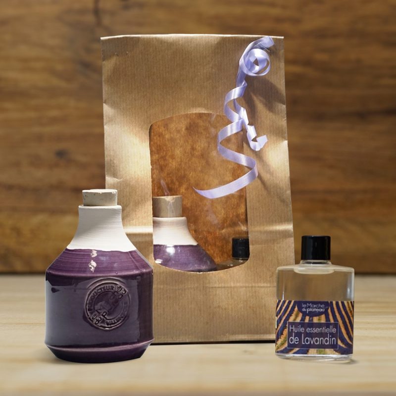 Diffuser gift bag + lavender essential oil 30 ml