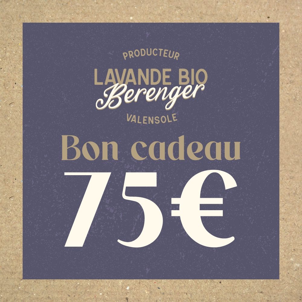 Geschenkgutschein 75 € 1 Bon cadeau 75€