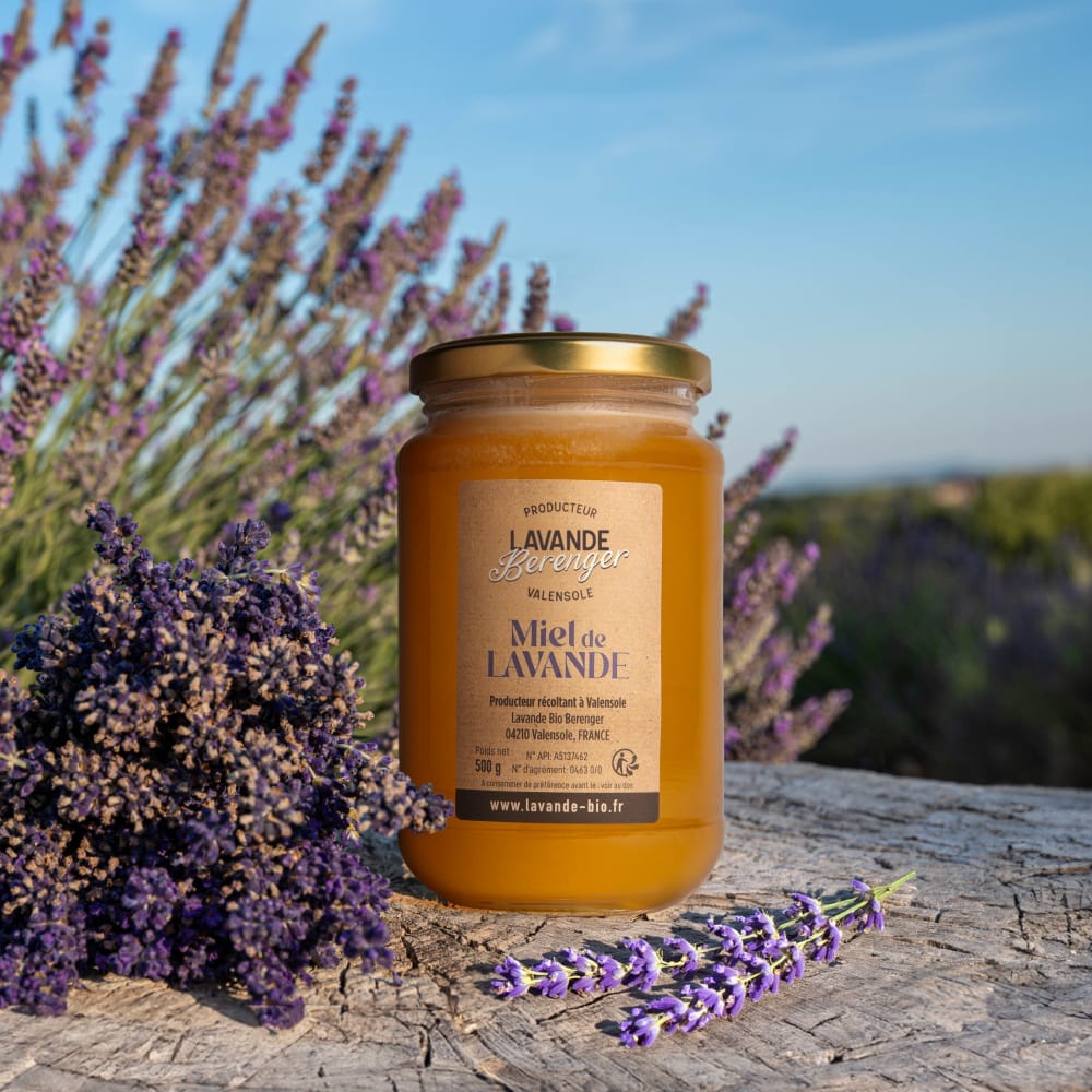 Lavendelhonig 100 g bis 3 kg 6 Miel de lavande 100 gr à 3 Kg