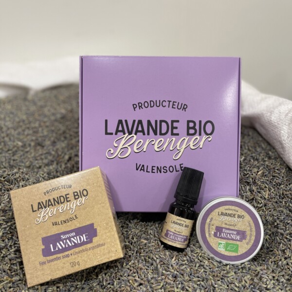 Coffret lavande bio sommeil