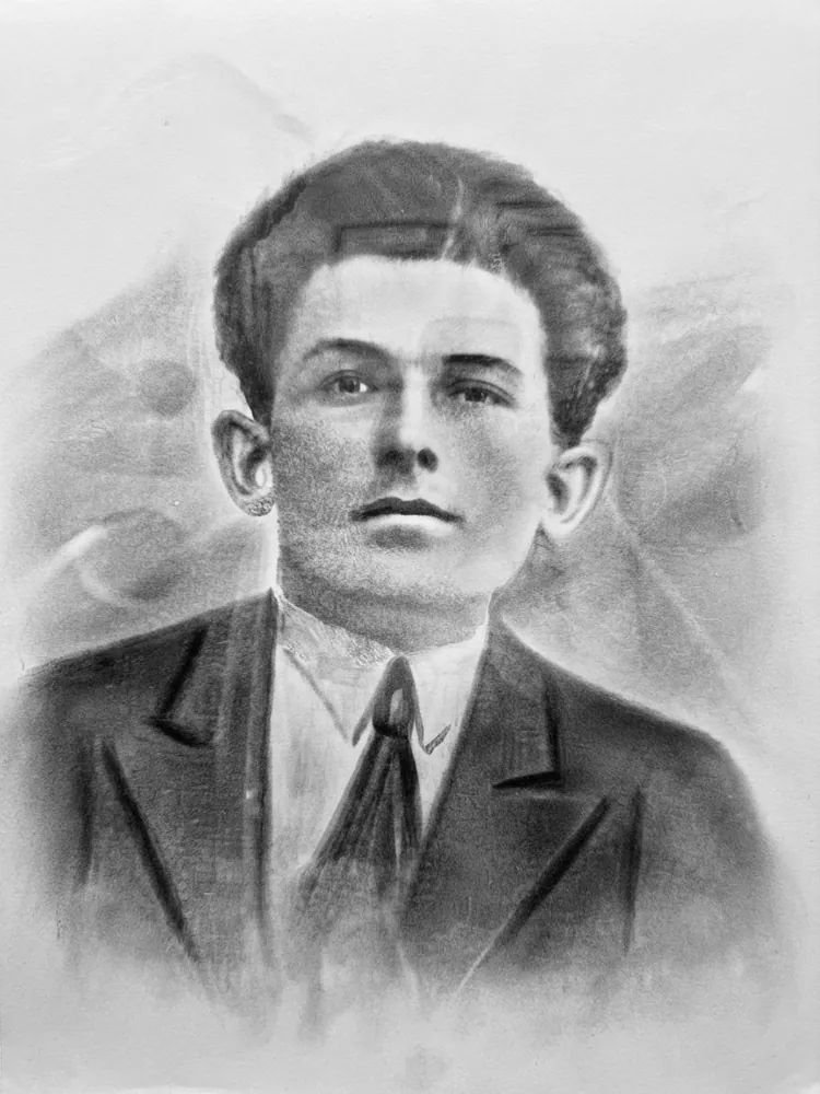 Our history 1 Portrait of Marceau Magnan, the family’s first lavender grower