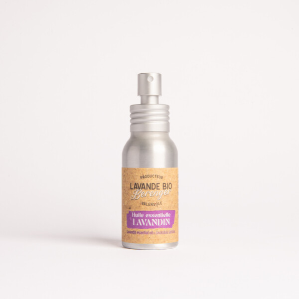 Huile essentielle de lavandin bio en spray 50 ml