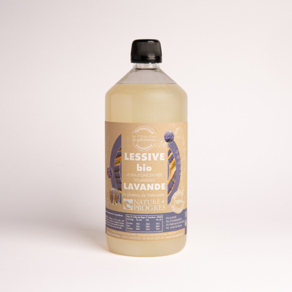 Lessive à la lavande bio 1 L
