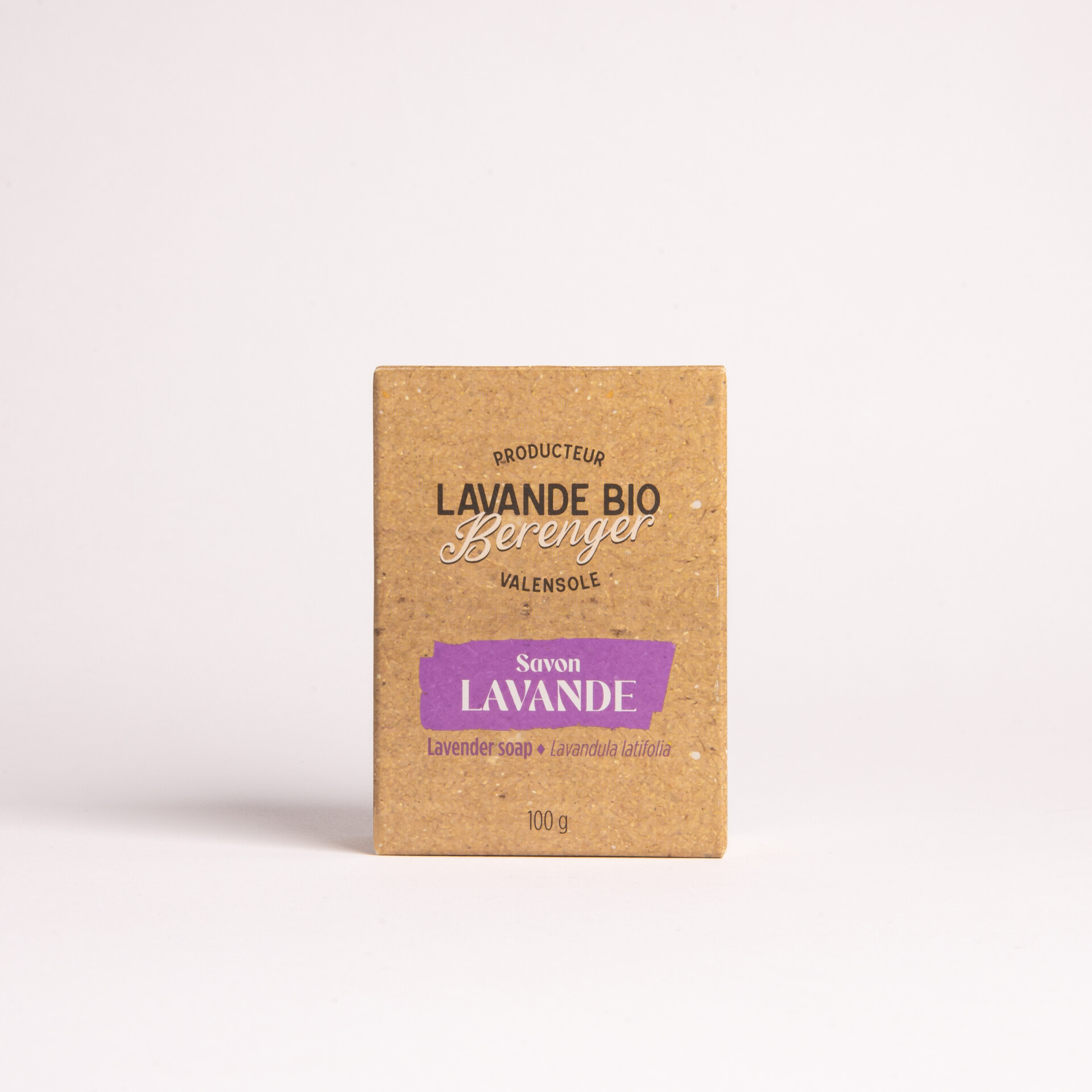 Lavender soap 1 Savon à la lavande 100 g