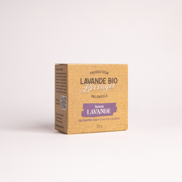 Savon à la lavande fine bio 120 g