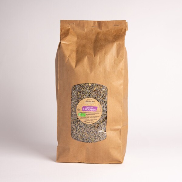 Der Duft der Provence – bei Ihnen zu Hause, das ganze Jahr 3 Fleurs de lavandin bio en sachet 400 g