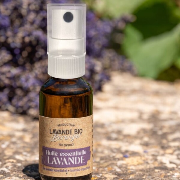 Spray huile essentielle de lavande bio 20 ml