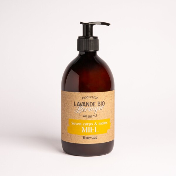 Savon liquide au miel 500 ml