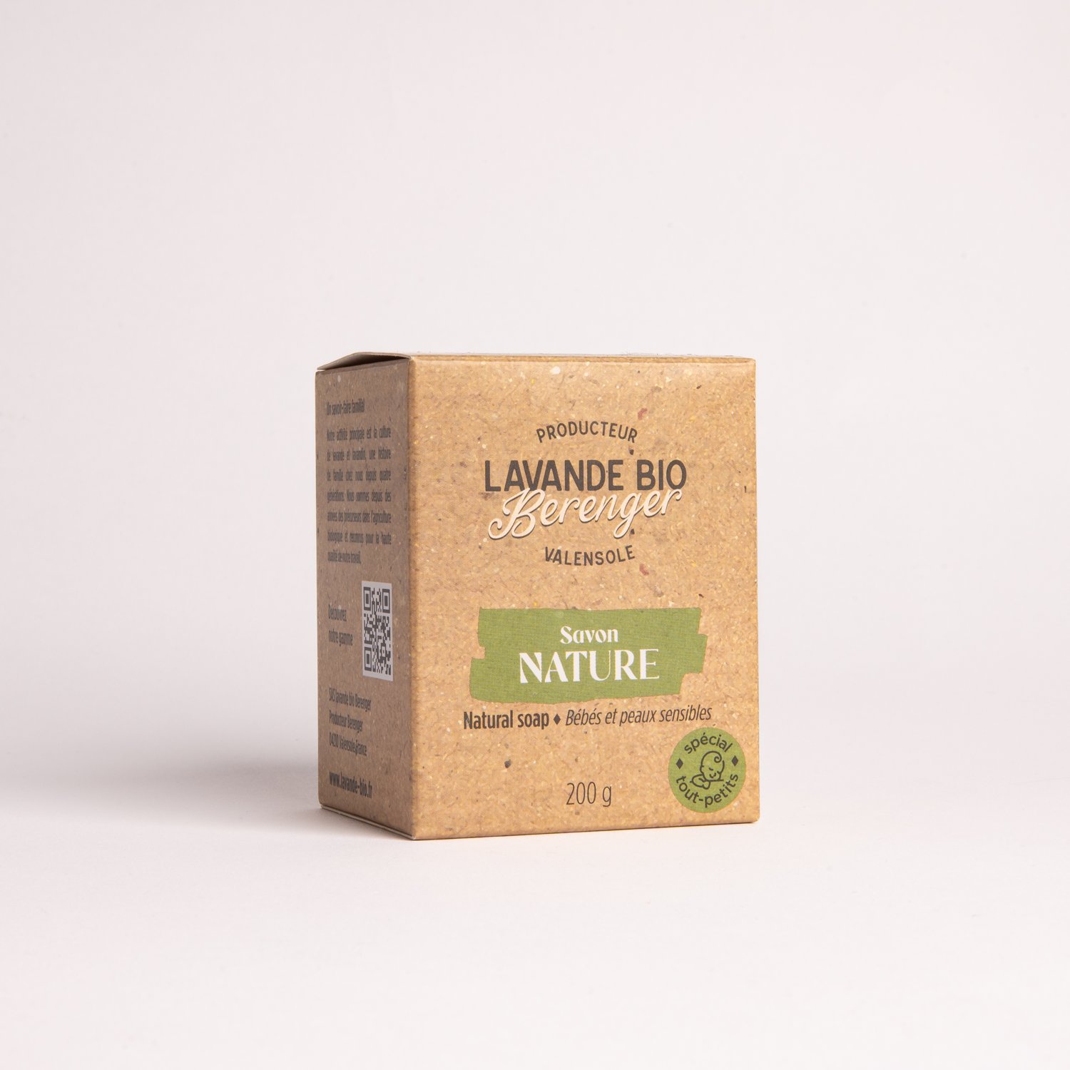 Natural soap 2 Savon nature 200 g