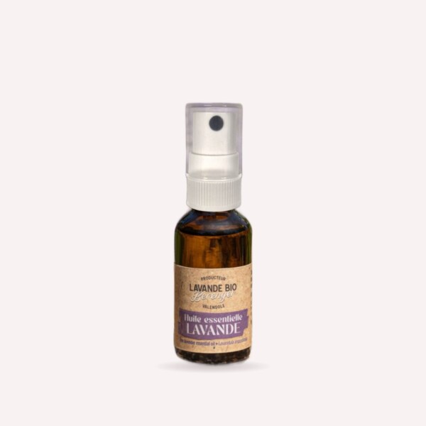 Spray huile essentielle de lavande bio 20 ml - Lavande Bio Bérenger